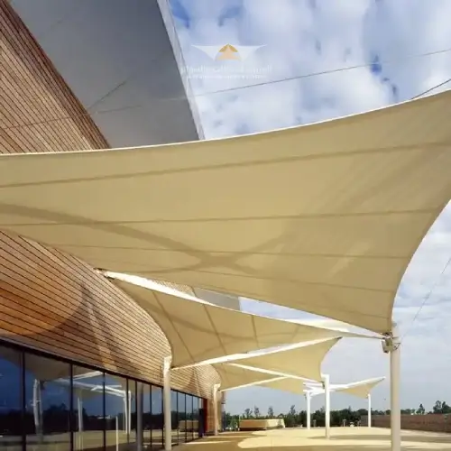 العجلان مظلات الشد الانشائي