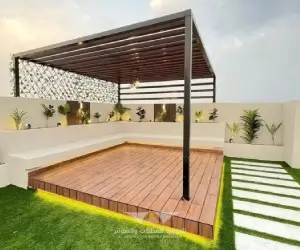 تركيب جلسات خارجية
