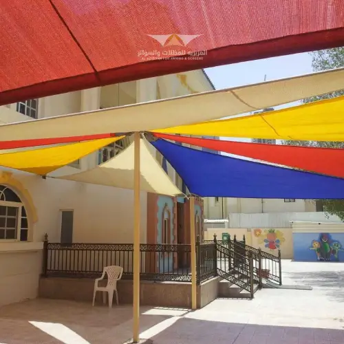 تركيب قماش مظلات في جده
