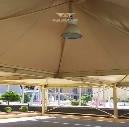 تركيب مظلات حدائق جده