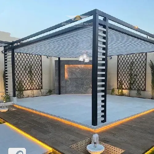 شركه تركيب برجولات حديد طولية في السعوديه