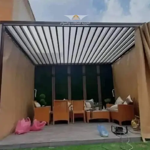 شركه عمل مظلات حدائق حديد