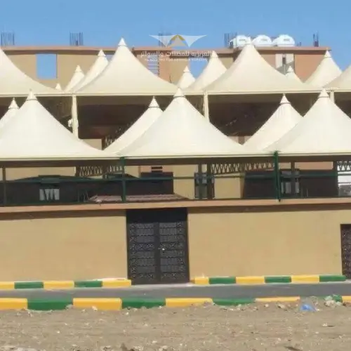 مظلات فناء مدارس في الرياض