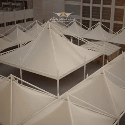 مظلات فناء مدارس في بالسعودية
