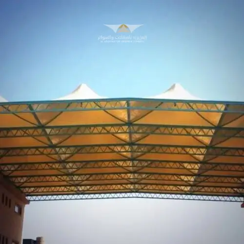 مظلات فناء مدارس في بجده