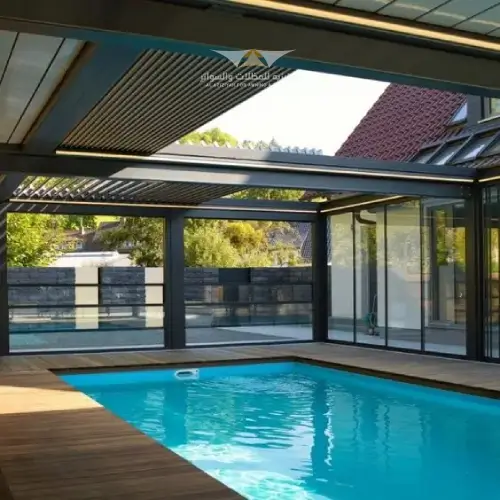 مظلات مسابح بالرياض